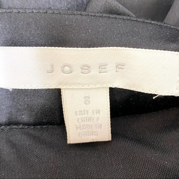 Josef Little Black Black  Cocktail Dress 8 - Picture 6 of 7